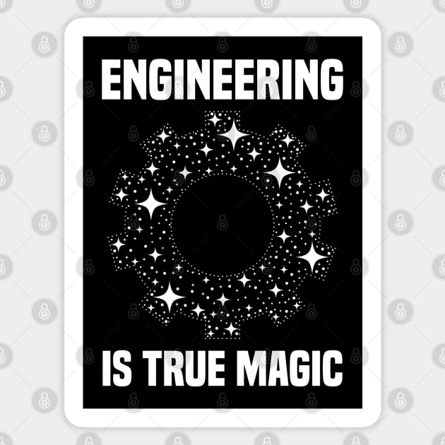 Engineering Is True Magic Sticker by Sachpica